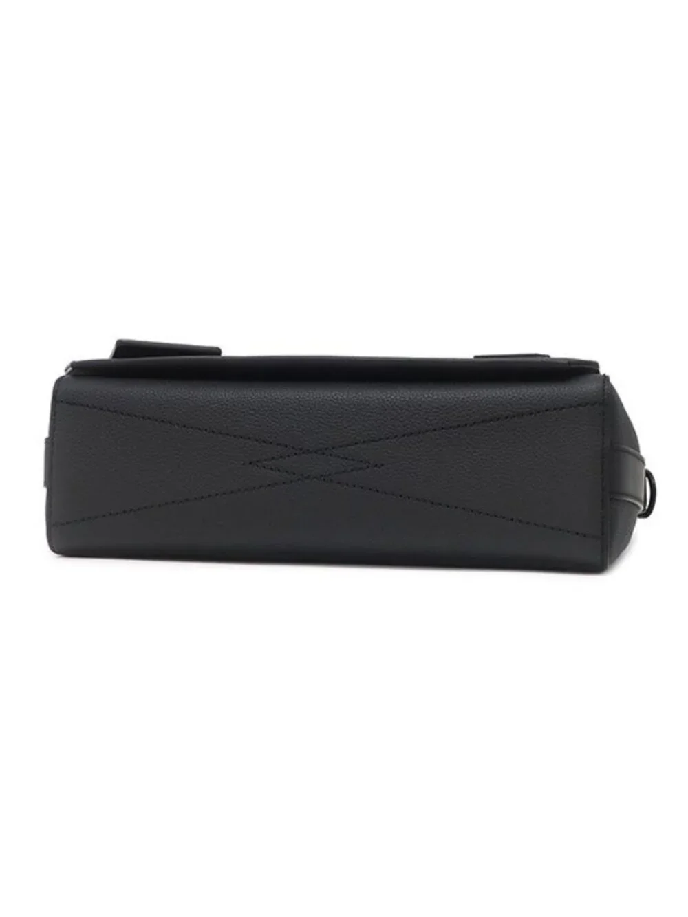 Louis Vuitton Shoulder Bag Takeoff Messenger Gray Leather Black Matte